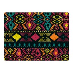 Ethnic Pattern Double Sided Flano Blanket (mini) 