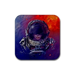 Eve Of Destruction Cgi 3d Sci Fi Space Rubber Coaster (square)  by Sapixe