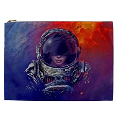 Eve Of Destruction Cgi 3d Sci Fi Space Cosmetic Bag (xxl)  by Sapixe