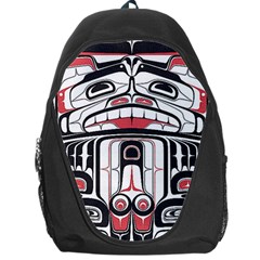 Ethnic Traditional Art Backpack Bag by Sapixe