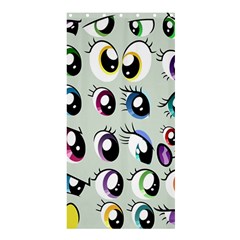 Eyes  Pattern Shower Curtain 36  X 72  (stall) 