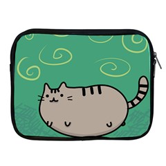 Fat Cat Apple Ipad 2/3/4 Zipper Cases by Sapixe