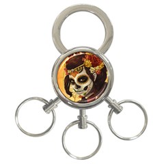 Fantasy Girl Art 3-ring Key Chains by Sapixe