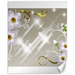 Floral Delight Canvas 16  X 20   by Sapixe