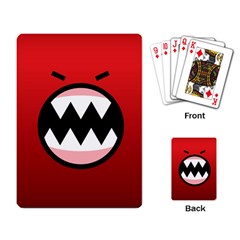 Funny Angry Playing Card by Sapixe