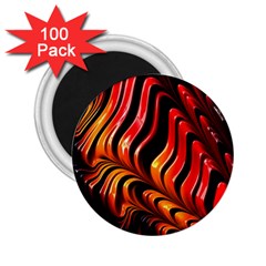 Fractal Mathematics Abstract 2 25  Magnets (100 Pack) 