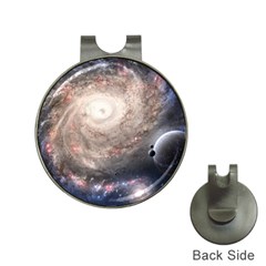 Galaxy Star Planet Hat Clips With Golf Markers by Sapixe