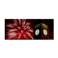 Fireworks Explode Behind The Houses Of Parliament And Big Ben On The River Thames During New Year’s Cosmetic Storage Cases by Sapixe