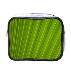 Green Leaf Pattern Plant Mini Toiletries Bags