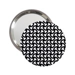 Grid Pattern Background Geometric 2.25  Handbag Mirrors Front