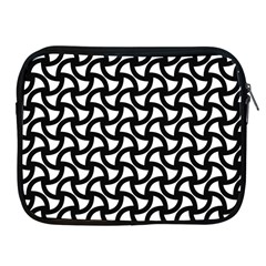 Grid Pattern Background Geometric Apple Ipad 2/3/4 Zipper Cases