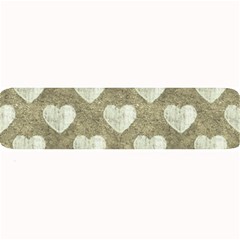 Hearts Motif Pattern Large Bar Mats by dflcprints