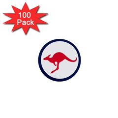 Roundel Of The Australian Air Force 1  Mini Buttons (100 Pack)  by abbeyz71