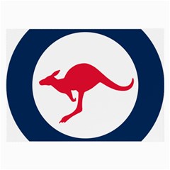 Roundel Of The Australian Air Force Large Glasses Cloth (2-side) by abbeyz71