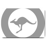 Low Visibility Roundel of the Australian Air Force Large Doormat  30 x20  Door Mat