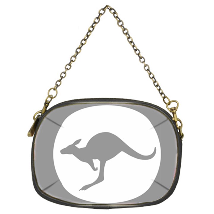 Low Visibility Roundel of the Australian Air Force Chain Purses (Two Sides) 