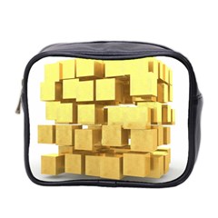 Gold Bars Feingold Bank Mini Toiletries Bag 2-side by Sapixe