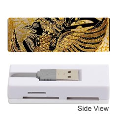 Golden Colorful The Beautiful Of Art Indonesian Batik Pattern Memory Card Reader (stick)  by Sapixe