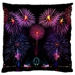 Happy New Year New Years Eve Fireworks In Australia Standard Flano Cushion Case (Two Sides) Front