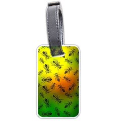 Insect Pattern Luggage Tags (one Side)  by Sapixe