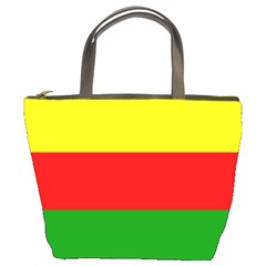 Kurdistan Kurd Kurds Kurdish Flag Bucket Bags by Sapixe