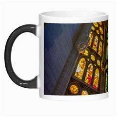 Leopard Barcelona Stained Glass Colorful Glass Morph Mugs