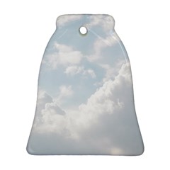 Light Nature Sky Sunny Clouds Bell Ornament (two Sides) by Sapixe