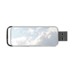 Light Nature Sky Sunny Clouds Portable Usb Flash (two Sides) by Sapixe