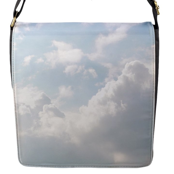 Light Nature Sky Sunny Clouds Flap Messenger Bag (S)