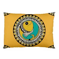 Madhubani Fish Indian Ethnic Pattern Pillow Case (two Sides)