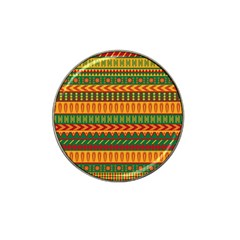 Mexican Pattern Hat Clip Ball Marker (4 Pack) by Sapixe