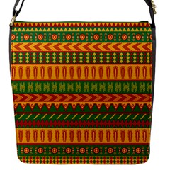 Mexican Pattern Flap Messenger Bag (s)