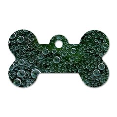 Morning Dew Dog Tag Bone (two Sides)