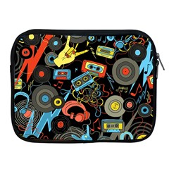 Music Pattern Apple iPad 2/3/4 Zipper Cases