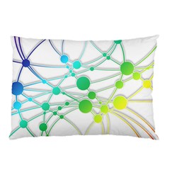 Network Connection Structure Knot Pillow Case (two Sides)