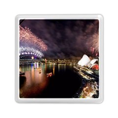 New Year’s Evein Sydney Australia Opera House Celebration Fireworks Memory Card Reader (square) 