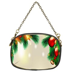 Ornament Christmast Pattern Chain Purses (two Sides) 