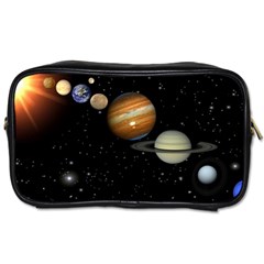 Outer Space Planets Solar System Toiletries Bags by Sapixe