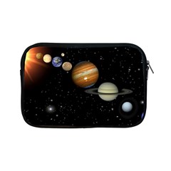 Outer Space Planets Solar System Apple Ipad Mini Zipper Cases by Sapixe