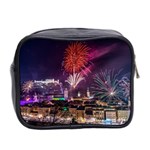 New Year New Year’s Eve In Salzburg Austria Holiday Celebration Fireworks Mini Toiletries Bag 2-Side Back