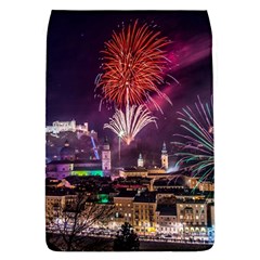 New Year New Year’s Eve In Salzburg Austria Holiday Celebration Fireworks Flap Covers (l)  by Sapixe
