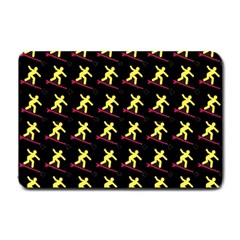 Surfer Small Doormat  by ArtworkByPatrick