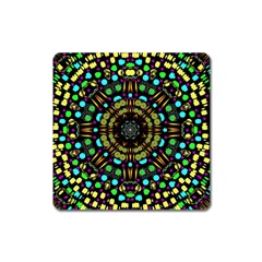 Liven Up In Love Light And Sun Square Magnet by pepitasart