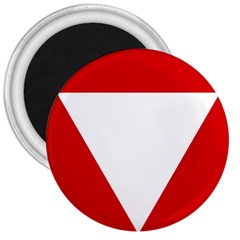 Roundel Of Austrian Air Force  3  Magnets by abbeyz71