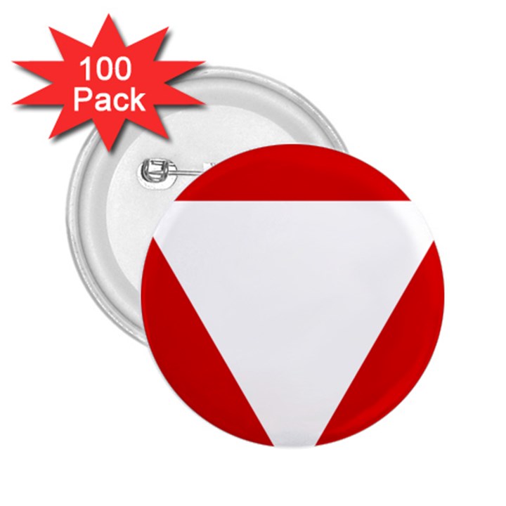 Roundel of Austrian Air Force  2.25  Buttons (100 pack) 