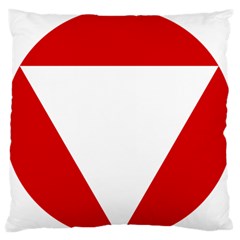 Roundel Of Austrian Air Force  Standard Flano Cushion Case (one Side) by abbeyz71