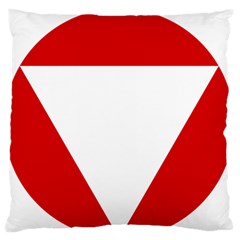 Roundel Of Austrian Air Force  Standard Flano Cushion Case (two Sides) by abbeyz71