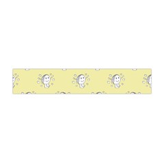 Cute Kids Drawing Motif Pattern Flano Scarf (mini)