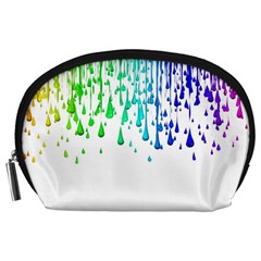 Paint Drops Artistic Accessory Pouches (large) 