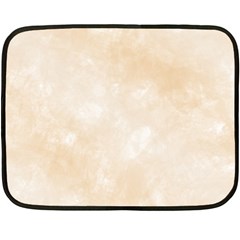 Pattern Background Beige Cream Fleece Blanket (mini)